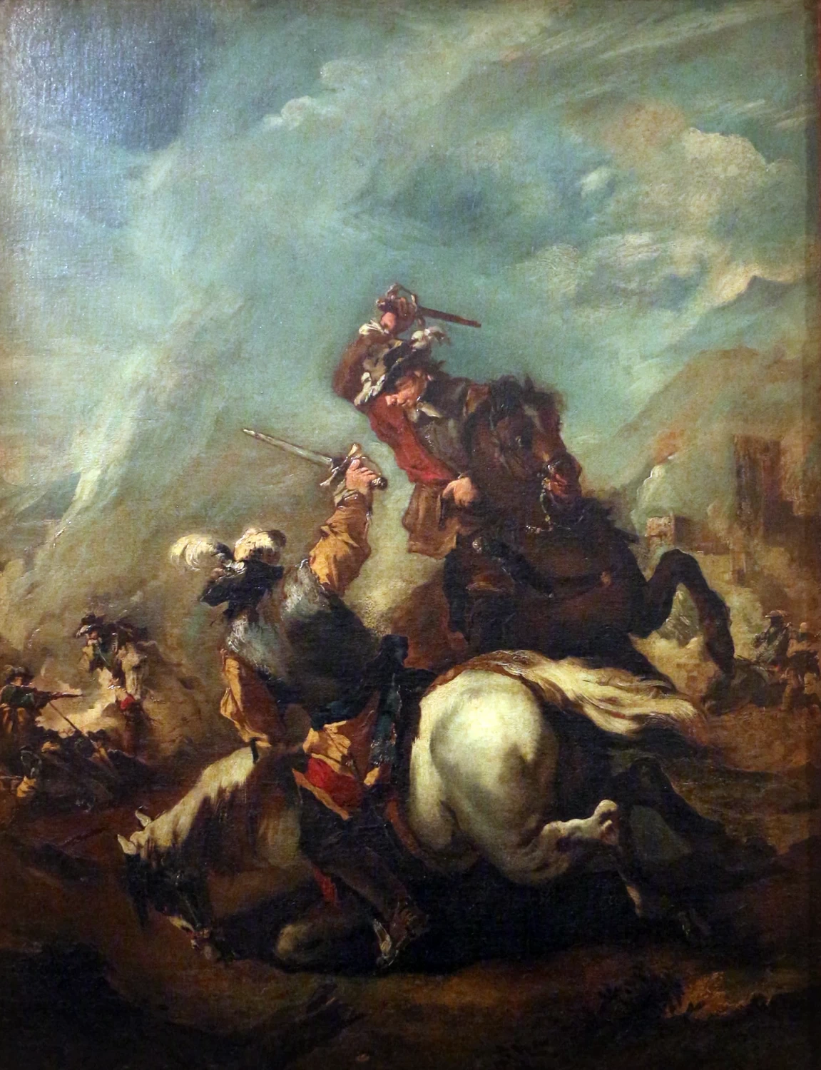 Combattimento tra cavalieri - Pinacoteca Civica, Palazzo Pianetti, Jesi, Ancona